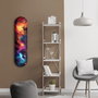 Wallity Colorful Space v2 Pintura Decorativa de Vidrio Templado Multicolor